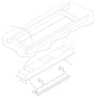 Flush mount enclosure for Heatstrip Design THD3600EU, thumbnail 3